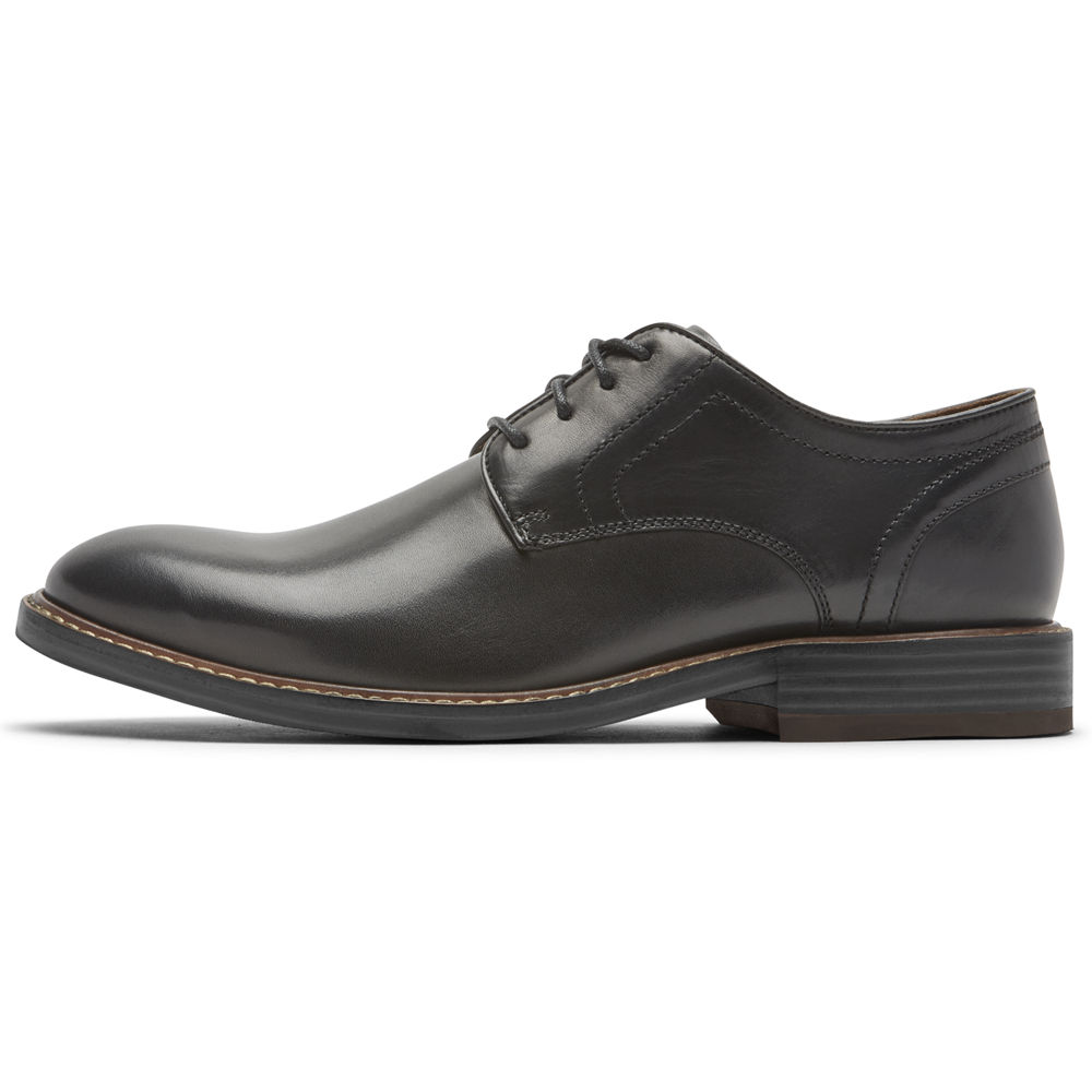 Rockport Oxfords Herre Svart - Kenton Plain Toe - UQAN63517